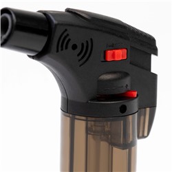 Горелка газовая туристическая с пьезоподжигом, для углей, 7×3×11.5 см