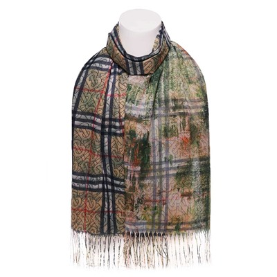 Палантин CY2147 двухсторонний