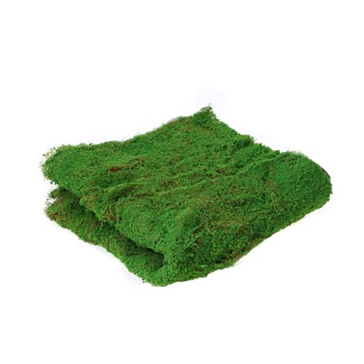 Мох искусственный, декоративный, полотно 1×1 м, зелёный, Greengo