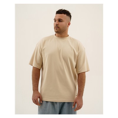 Футболка мужская MINAKU, размер XL, бежевая