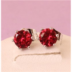 Серьги родий H01-8870