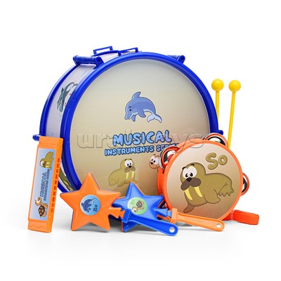 Набор музыкальных инструментов "Веселись и играй-2" в пакете
