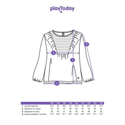 Блузка трикотажная для девочек