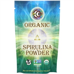 Earth Circle Organics, Органический порошок из спирулины, 113 г (4 унции)
