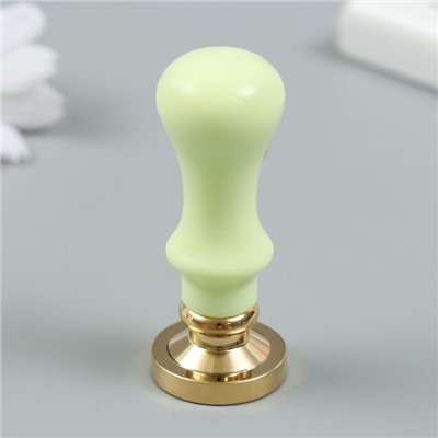 Печать для сургуча с пластиковой ручкой «Оленёнок и снежинки» 2.5×2.5 см