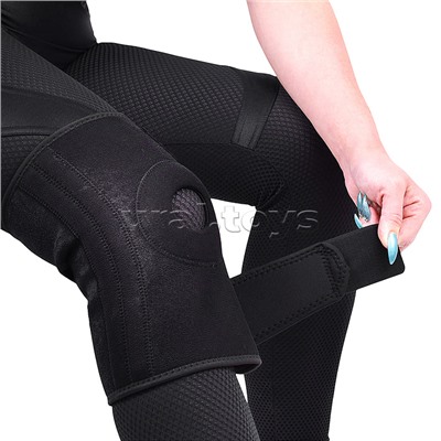 Бандаж спортивный на коленный сустав, в пакете