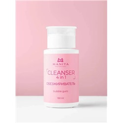 MANITA Обезжириватель для ногтей универсальный 4 в 1 / Bubble Gum, 150 мл 28242