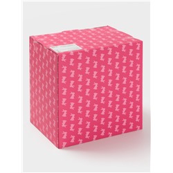 Конфетница Доляна «Зайка», 500 мл, 18.5×13.3×16.5 см, доломит, белая