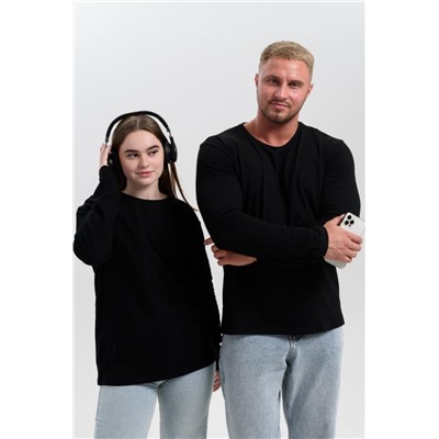 14403/1 набор футболок с дл.рукавом (Белый_черный)