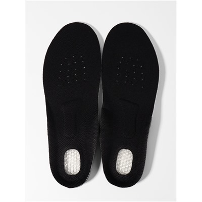 Стельки для обуви, универсальные, спортивные, дышащие, р-р RU до 41 (р-р Пр-ля до 40), 26.5 см, пара, чёрные