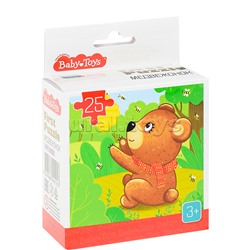 Пазл First Puzzle "Медвежонок" (25 эл) Baby Toys