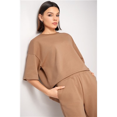 Женский костюм с шортами из футера двухнитки Happyfox