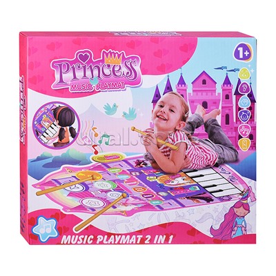 Коврик музыкальный "Замок принцессы" в коробке