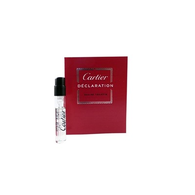 Туалетная вода Cartier Declaration 1.5мл муж edt пробирка