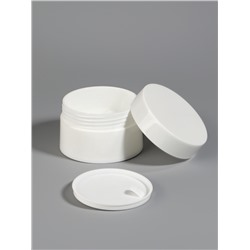 Баночка для хранения, 60 мл, d=6.5 см, цвет белый