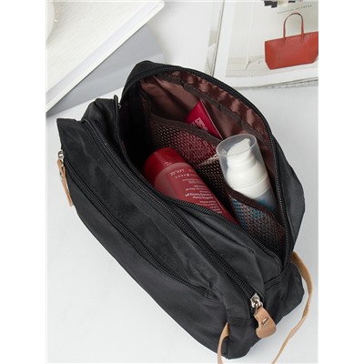 Косметичка 10х25х15 см черный / XN-019BL /уп 150/подарок мужчине