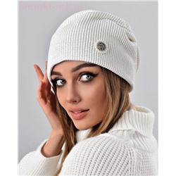 Велюр люрекс Роза Шапка (56-58)