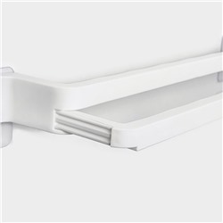 Держатель для полотенец самоклеящийся Доляна Witlen, 53 см, белый