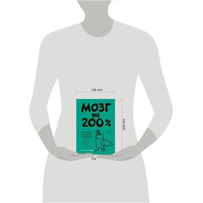 Эксмо Элизабет Рикер "Мозг на 200%. Книга-тренинг по развитию способностей. Память, креативность, эмоции, интеллект"