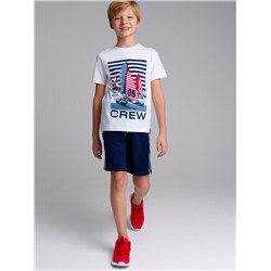 Комплект трикотажный для мальчиков: фуфайка (футболка), шорты