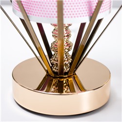 Аромасветильник сенсорный «Этно» G9 40 Вт золото 19×19×26 см RISALUX