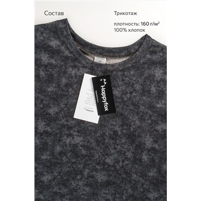 Женское платье-футболка оверсайз Happyfox