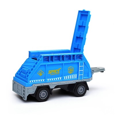 Машина "Трейлер перевозчик" (свет, звук) в коробке