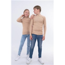 Детская базовая водолазка в рубчик Happyfox