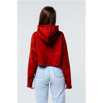 Свитшот 2 оверсайз короткий (Терракот)