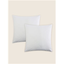 Комплект наволочек SL Home Natural color, 70×70+3 см, 2 шт., сатин, хлопок 100%