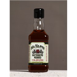 Набор «На удачу», гель для душа виски 250 мл и стакан с пулей, Чистое счастье