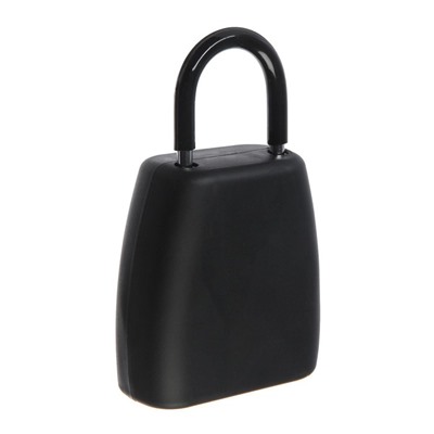 Ключница с кодовым замком ТУНДРА, с дужкой, серая, 80×70×35 мм