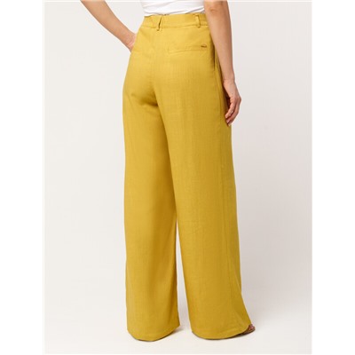 Свободные брюки изо льна с вискозой