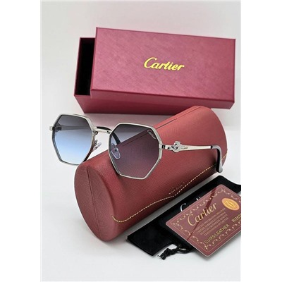 Набор женские солнцезащитные очки, коробка, чехол + салфетки #22945041