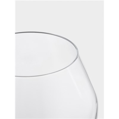 Бокалы для вина «Брависсимо», 420 мл, набор 6 шт., стекло, прозрачные