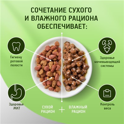 Сухой корм KiteKat «Мясной пир» для кошек, 15 кг