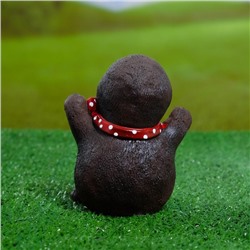 Садовая фигура из полистоуна «Крот», 12×8×10 см