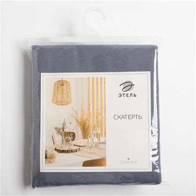 Скатерть Этель Kitchen 150×110 см, цвет синий, 100% хлопок, саржа 220 г/м²