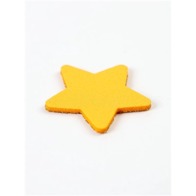 Декор «Звезда» цвет серебро, золото 2 размера, фоам глиттер 5 и 3 см, набор 10 шт.