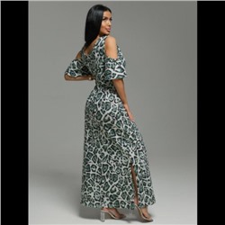 Платье Новелла (Леопард оливковый)