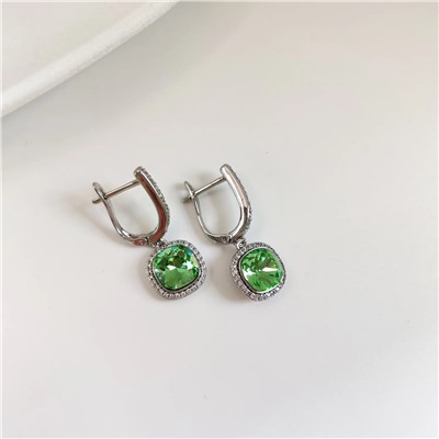 Серьги с кристаллами Swarovski