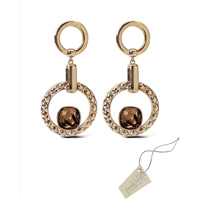 Серьги с кристаллами Swarovski