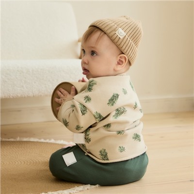 Джемпер детский «Крошка Я. Еловые веточки», рост 68-74 см