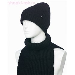 1501Ag Ангора велес Комплект женский флис (колпак+снуд) (54-58)