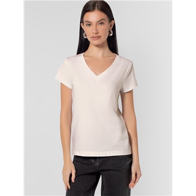 Футболка из премиального хлопка с эластаном