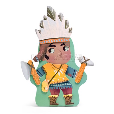 Мозаика магнитная "Средневековье" в коробке