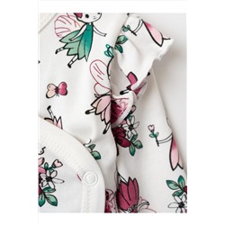 Боди детское трикотажное для девочек, 2 шт в комплекте PLAYTODAY, 1240130