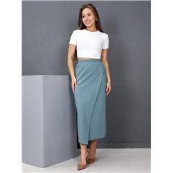 Юбка "Фрита" (серо-голубой)