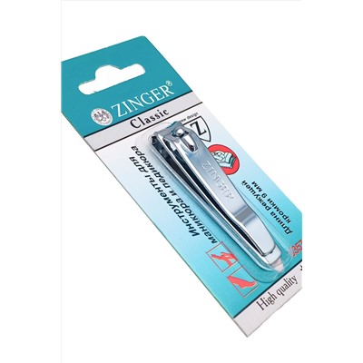 Zinger Книпсер для ногтей средний / Classic SLN-603, 10 мм KRISTALLER, 1119108