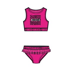 Купальный костюм трикотажный для девочек